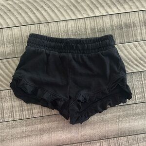 Jumping beans size 4 little girls black shorts
